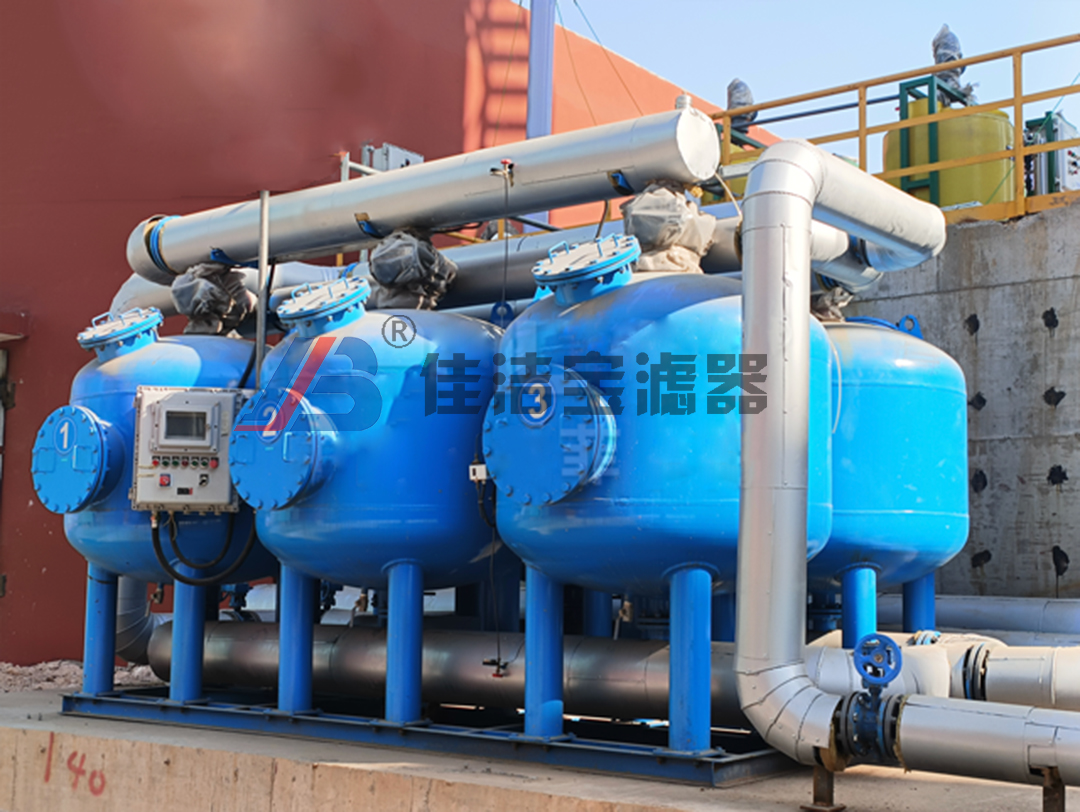 新材料工程項目配套淺層砂過濾器、加藥裝置