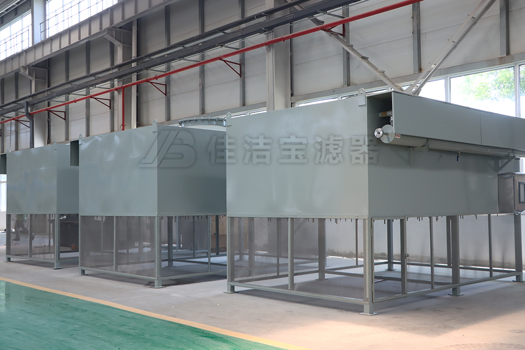 鋼鐵廠(chǎng)高爐鼓風(fēng)機(jī)自潔式空氣過(guò)濾器